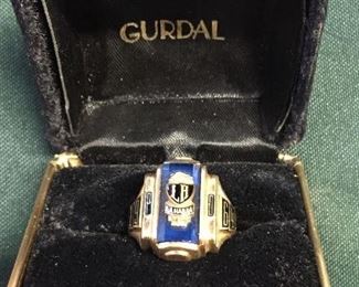 10 K Gold Class ring.