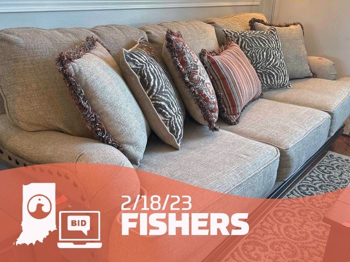 Fishers, Indiana Estate Auction Entire Home... starts on 2/10/2023