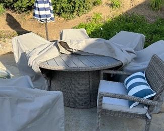 Table $300, chairs $45ea