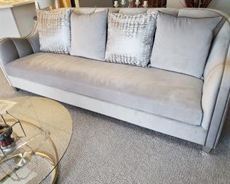 Beautiful Serta 9' foot 3 years new MCM sofa. Sleek and yet comfortable.  If you love it make an offer via a text or call to my phone.