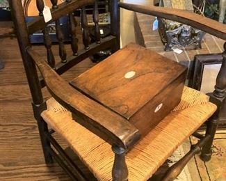 Antique nursing chair
