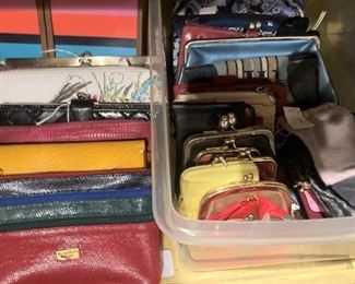 Make-up bags; coin purses
