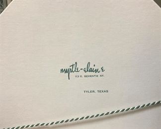 Vintage hat box from Bergfeld Center