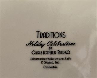 Christopher Radko "Holiday Celebrations" 