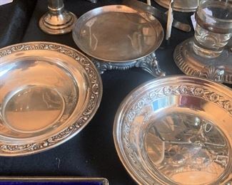Silver-plate bowls