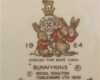 Bunnykins dishes for children - Royal Doulton - England