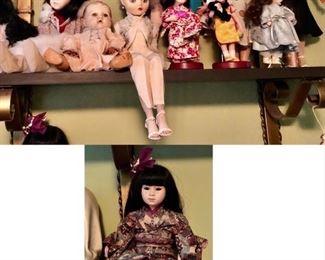 Lots of Collectible Dolls
