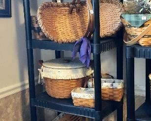 *Great Collection of African, Petersboro, Bradford Basket Co, Charleston Sweetgrass  & Longaberger Baskets
