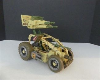 Vintage 2002 G.I. Joe Sand Razor with Dusty 3¾" Action Figure