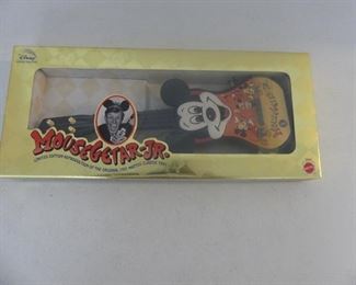 Disney Mousegetar-Jr. Mickey Mouse Club Limited Edition Reproduction Toy Guitar