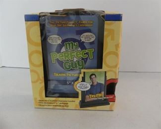 Innovage "My Perfect Guy" Talking Picture Frame - Speaks 10 Phrases When Button Is Pushed