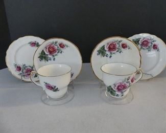 Vintage Arklow Fine Irish Bone China High Tea For Two 