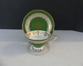 Vintage Mitterteich Bavaria Footed Cup & Saucer