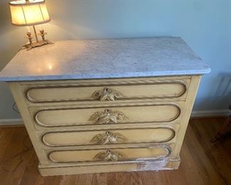 Marble top