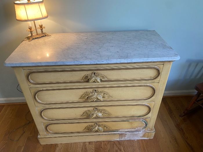 Marble top