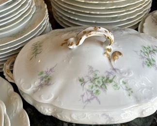 Antique limoge china set