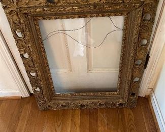 super large antique frame