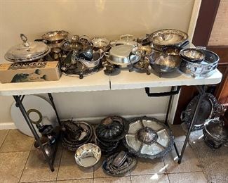 Silver plate galore!