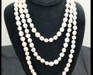 60 inch pearl Necklace