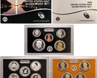 2015 United States Mint Silver Proof Set 