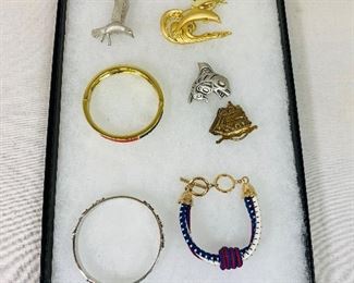 Vintage Estate Nautical Jewelry Lot 