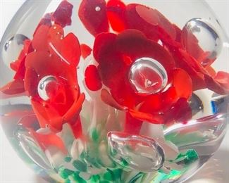 1992 Gibson Glass Paper weight 