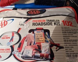 Safety Kit for a vehicle, Contents not verified.  Priced as all one kit.