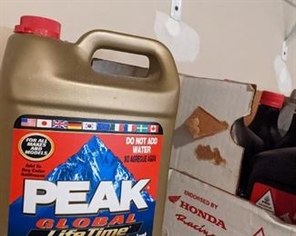 unopened Car coolant priced as is.