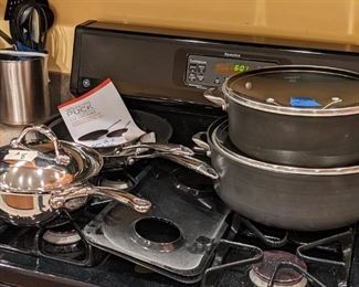 Gently used cookware