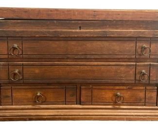 Antique Spool Cabinet
