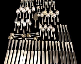 116 Piece Sterling Silver Flatware Set
