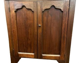 Primitive 19th C. Walnut Pie Safe
