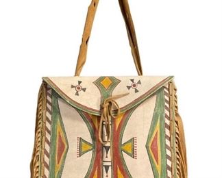 Native American Mescalero Apache Parfleche
