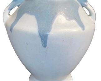 Antique ROSEVILLE Carnelian Drip Vase
