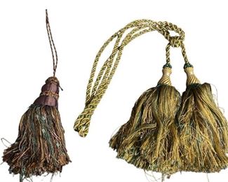 Three Victorian Rope Tassels
