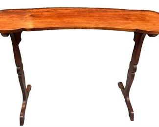 20th C Mahogany Console or Vanity Table
