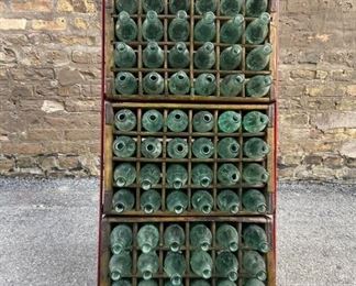 Old Coca Cola Return Empty Bottle Rack
