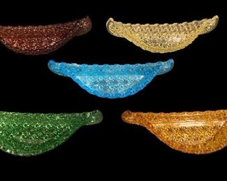 Vintage HOBBS BROCKUNIER FRANCES WARE Wall Pockets
