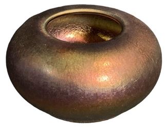 Iridescent Purple IMPERIAL GLASS Vase
