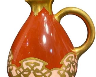 Vintage ROSENTHAL Artist Signed Pitcher, Dec 1914
