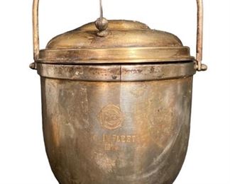 Vintage PENSACOLA YACHT CLUB Silver Plate Ice Bucket
