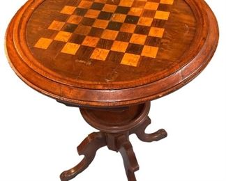Victorian Eastlake Game Table
