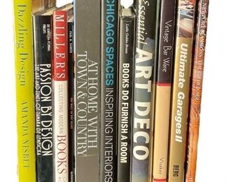 Collection Art Deco Design Books
