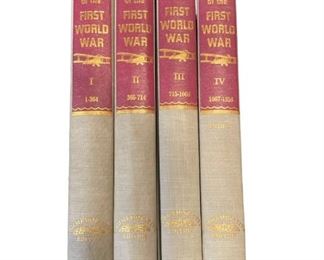 Collection THE HISTORY of the FIRST WORLD WAR 4 Volumes Books
