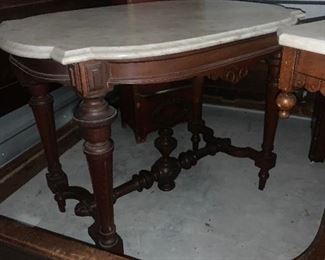 Victorian marble to table