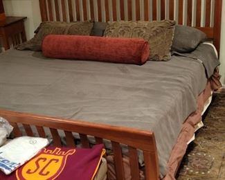 Ethan Allan king size bed