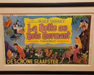 Vintage Disney poster