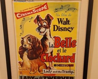 Vintage Disney poster