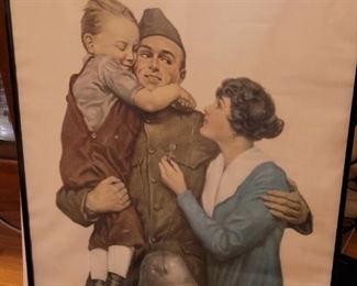 Vintage WW1 poster