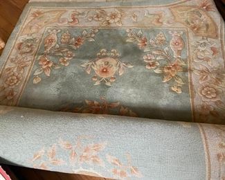 Wool Rug  - 4' by 6"